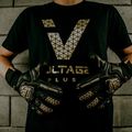 Football Masters Voltage Plus NC v 4.0 vaikiškos vartininko pirštinės juodos 1190-3 8