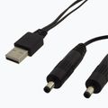 USB įkrovimo laidas šildomoms pirštinėms, šlepetėms ir gobtuvui Glovii GE33C juodas 2