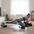 Daugiafunkcinė treniruočių platforma su lynais HMS DBP01 black 9