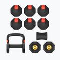 Reguliuojamas hantelis HMS HL05 3w1 11,34 kg kg black/red 3