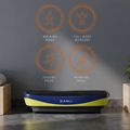 Vibracinė platforma HMS SVP11 dark blue/lime 6