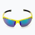 GOG Falcon Xtreme neoninės geltonos/juodos/polichromatinės žalios spalvos dviračių akiniai E863-4 4