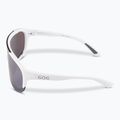 Akiniai nuo saulės GOG Medusa matt white/grey/silver mirror 4