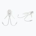 Libra Lures Pro Nymph Krill guminis masalas 15 vnt. sidabrinis perlamutras PRONYMPHK18
