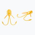 Libra Lures Pro Nymph Krill guminis masalas 15 vnt. tamsiai geltonos spalvos PRONYMPHK18