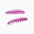 Libra Lures Larva Krill rožinis perlamutrinis guminis masalas LARVAK35