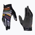 Moteriškos dviračių pirštinės Leatt MTB 1.0 GripR stripes