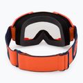Dviračių akiniai Leatt Vizion 2.5 orange/clear 3