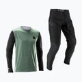 Vaikiškas dviratininko komplektas Leatt Ride Kit MTB 1.0 mist green