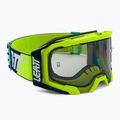 Leatt Velocity 5.5 neoninės geltonos/šviesiai pilkos spalvos dviratininko akiniai 8022010380