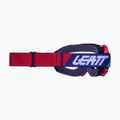 Leatt Velocity 4.5 v22 raudoni/skaidrūs dviratininkų akiniai 8022010510 7
