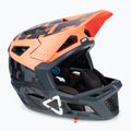 Leatt MTB 4.0 Gravity V22 dviratininko šalmas oranžinis/juodas 1022070512