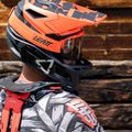 Leatt MTB 4.0 Gravity V22 dviratininko šalmas oranžinis/juodas 1022070512 9