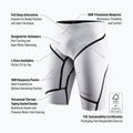 Neopreno šortai BuddySwim Floating Trilaminate Warmth 5/3 mm white 3