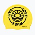 Plaukimo kepuraitė BuddySwim LLS2 Silicone yellow