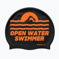 Plaukimo kepuraitė BuddySwim OWS Silicone black / orange
