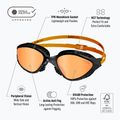 Plaukimo akiniai BuddySwim Ozean black/orange/orange 8