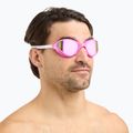 Plaukimo akiniai BuddySwim OzeanX Mirror pink/white/iridium 4