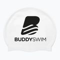 Plaukimo kepuraitė BuddySwim BLogo Silicone white