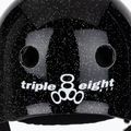Šalmas Triple Eight The Certified Sweatsaver black glitter 7