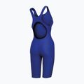 Moteriškas vientisas maudymosi kostiumėlis ZONE3 Performance Speed Kneeskin blue/white 2