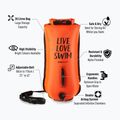 Apsauginis plūduras BuddySwim LLS Dry Bag 28 l orange 2