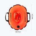 Apsauginis plūduras BuddySwim Hydrastation 10 l orange 4