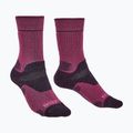 Moteriškos kojinės Bridgedale Heavyweight Performance Boot Original berry/plum