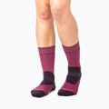 Moteriškos kojinės Bridgedale Heavyweight Performance Boot Original berry/plum 5
