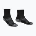 Vyriškos kojinės Bridgedale Hike Lightweight Performance ¾ Crew black/silver