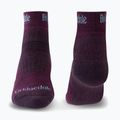 Moteriškos trekingo kojinės Bridgedale Hike Midweight Performance Ankle dark purple 2