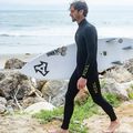 Vyriškas plaukimo kostiumas Xcel Comp 4/3 mm Back Zip Full black 6