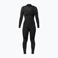 Moteriškas plaukimo kostiumas Xcel Comp 3/2 mm Full black/black palm/monstera print