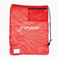 FINIS tinklinis krepšys plaukimo įrangai FINIS Mesh Gear Swim Bag Red 1.25.026.102