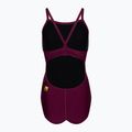Moteriškas vientisas plaukimo kostiumas FINIS Skinback Solid cabernet 2