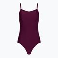 Moteriškas vientisas plaukimo kostiumas FINIS Openback Solid cabernet