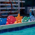Plaukimo lenta vaikams FINIS Floatie Friends Turtle blue/green 2