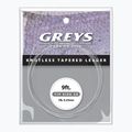 Greys Greylon Knotless Tapered Leader spiningo pavadėlis skaidrus 1326005