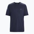 Arcteryx Ionia black sapphire trekkinginiai marškinėliai vyrams 3