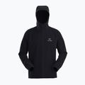 Arc'teryx Squamish Hoody black vyriška striukė nuo vėjo