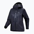 Arcteryx Alpha black sappire moteriška striukė nuo lietaus 13
