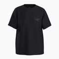 Moteriški marškinėliai Arcteryx Kragg Cotton Little Bird Crew black/multi 8