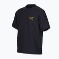 Vyriški marškinėliai Arc'teryx Kragg Cotton Logo 24k black 3