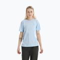 Moteriški marškinėliai Arcteryx Kragg Sl Cotton Emblem Crew mallow alpine blue