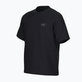 Vyriški marškinėliai Arcteryx Kragg Cotton Emblem Crew SS black 9