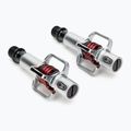 Crankbrothers Eggbeater 1 sidabriniai/raudoni dviračio pedalai CR-14792 2