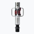 Crankbrothers Eggbeater 1 sidabriniai/raudoni dviračio pedalai CR-14792 4