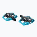 Dviračių pedalai Crankbrothers Double Shot 2 light blue/black