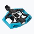 Dviračių pedalai Crankbrothers Double Shot 2 light blue/black 6