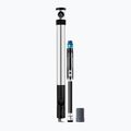 Dviračių pompa Crankbrothers Klic HP Gauge + CO2 120 psi silver